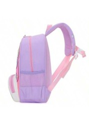 Cartoon Unicorn Kids Backpack Fashion Versatile School Bag Bookbag For Little Girls