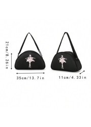 Dance And Style Kids Fashionable Shoulder Bag For Little Ballet Dancer And Latin Princess