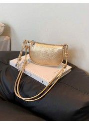1pc Cute Girl Niche High End Pu Crossbody Bag And Fashionable New Style Bag Fresh And Dopamine Color Matching New Style Youth Girl Style Can Be Cross Body Shoulder Strap Is Adjustable Casual And Fashi