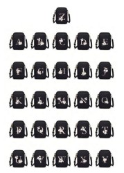 1pc Fashionable And Simple Cross Body Walking Mini Bag Vertical Coin Purse With Mobile Phone Pocket Casual Travel Back To School Gift