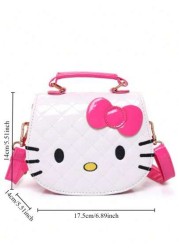 Sanrio Girls Cute Cartoon Shoulder Bag Waterproof Crossbody Bag Fashion Anime Handbag Birthday Gift Sweet And Cute Designs Birthday Gifts Party Gifts Halloween Gifts Easter Gifts Christmas Gifts