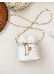 Mini Bow Knot Crossbody Bag For Girls Fashionable And Versatile