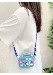 Disney 1 2 Pcs Disney Stitch Plush Crossbody Bag Cute And Versatile Purse Wallet For Boys And Girls