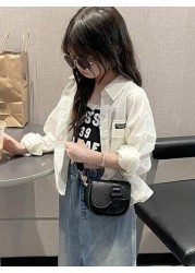 1pc Girls Solid Color Fashion Mini PU Flap Crossbody Bag Personalized Messenger Bag Suitable For Daily Use