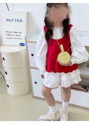 Children s Shoulder Bag Round Cake Bag Outing Tote Bag Dopamine Color Banquet Fashion Bag Mini Children s Bag And The First Choice For Gifts