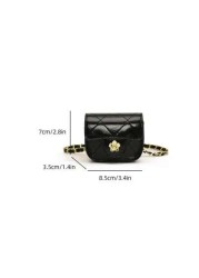 Fashionable Mini Embroidered Waist Pouch Super Compact Size Can Barely Fit Anything