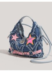 Fashion Style Y2k Versatile Star Decoration Satchel