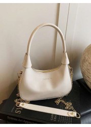 1pc New Fashion Girls Niche Bag Pu Material And Fashionable New Bag Exquisite And Beautiful Small Bag Can Be Cross Body Adjustable Shoulder Strap Casual And Fashionable Very Suitable For Taking Out To