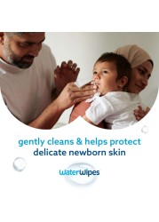 Water Wipes Purest Baby Wipes White 60 Wipes Pack of 12