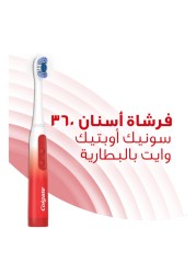 كولجيت 360 سونيك أوبتيك وايت فرشاة أسنان تعمل بالبطارية ناعمة 1 قطعة