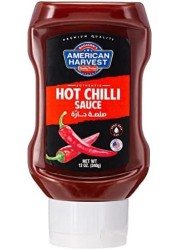 American Harvest Hot Chilli Sauce, 340 gm