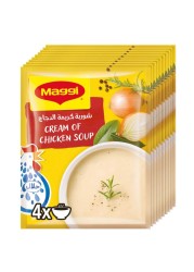 نستله ماجي شوربة كريمة الدجاج 71 غرام حزمة من 12