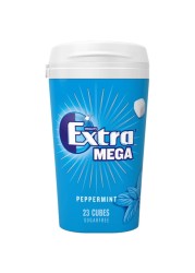 Wrigley&#39;s Extra Mega Peppermint Chewing Gum, 51.5g Pack of 6