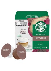 Starbucks Cappuccino Dolce Gusto Coffee Pods 12 Pods
