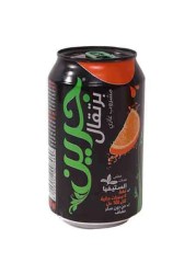 Green Cola Orange Flavoured Carbonated Soft Drink 330ml