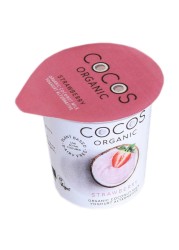 Cocos Organic Coconut Milk Yoghurt Alternative Strawberry 125g