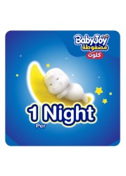 Baby Joy Cullote Diaper Pants Large Size 4 9-14kg Jumbo Pack 44 Pants