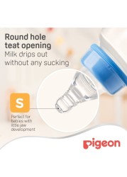 Pigeon Peristaltic Nipple L Cross Cut Bulk Clear 01855
