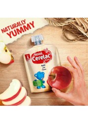 Nestle Cerelac Fruits Puree Pouch, Apple, from 6 Months, 90g