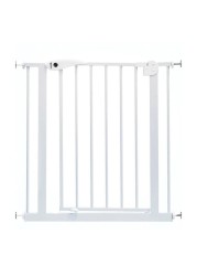Baby Safe - Metal Safety Gate w / t 45cm Extension - White