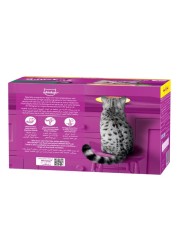 Whiskas Tuna Flavour in Jelly Wet Food for Cat, 1 Years and above, 80g Pack of 12