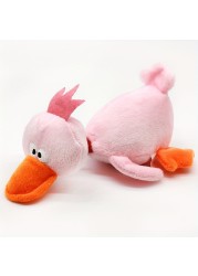 Plush Pet Squeakz Duck Family ( Green/Pink/Yellow) Dog Toy - Multicolor - 3pc