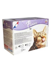 Les Repas Plaisir Cats Chunky In Gravy 100g Pack of 12