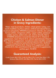 Purina Friskies Savoury Shreds Chicken and Salmon Flavour Wet Food for Cat, 156g