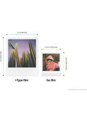 Polaroid Go Color Film - Double Pack (16 Photos) (6017) - Only Compatible with Polaroid Go Camera