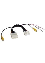 PAC CAMTY12 Reverse Camera Harness for Select 20145 to 2017 Toyota Vehicles Black
