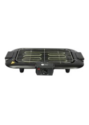 AFRA Electric Barbeque Grill, 2000W, Indoor And Outdoor, Thermostat Control, Overheat Protection, Portable, Smoke-Free, G-MARK, ESMA, ROHS, And CB Certified, AF-2000BGBK, 2 Years Warranty