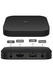 Xiaomi Global Version TV Box S Android 6.0 4K 8GB HD Wi-Fi Multi Language Youtube Dts Doly IPTV S, Black