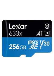 Lexar High Performance microSDHC with Adapter 633x 256GB UHS-I Black/Blue