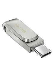 سانديسك ألترا محرك أقراص USB فاخر مزدوج نوع-C محرك فلاش 256 غيغابايت