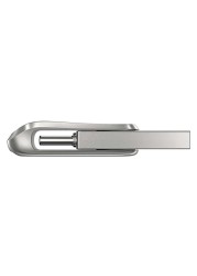 سان ديسك آلترا دوول درايف لوكس USB من النوع C سعة 512 غيغابايت - فضي