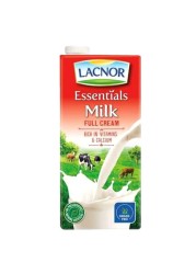 Lacnor Essentials Full Cream Milk 1L Pack of 4