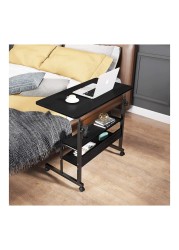 Computer Desk Home Office Desks Standing Adjustable Laptop Desk for Small Spaces, Portable Work Study Desk Table, Modern Pc Gaming Desk with Storage for Bedroom
