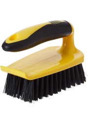 Royalford Floor Brush- Rf11190 Scrubbing Brush With Handle Multi-Purpose Scrub With Bristles For Cleaning Kitchen And Bathroom Cleaning Brush Strong And Comfortable Grip