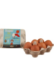 Golden Super Eggs Brown 6 PCS