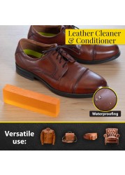 FiebingsGlycerine Saddle Soap for Leather Cleaner Conditioner Restorer for Car Seats Couches Shoes Purses Boots Bags Leather Goods 7 oz