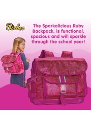 Bixbee Kids Backpack Sparkalicious Ruby Raspberry Medium