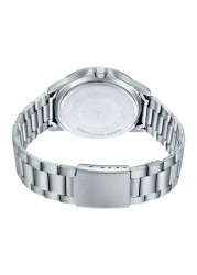 Casio Men&#39;s Enticer Water Resistant Stainless Steel Analog Watch MTP-VD01D-2EVUDF