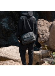 Arctic Hunter Premium Shoulder Laptop Bag Water Resistant Polyester Unisex Shoulder Sling bag for Travel Business School College K00528 Black