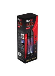 إليكسون مصباح LED قاتل الحشرات بقدرة 8 واط - أسود