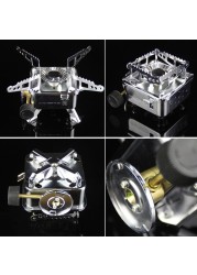Tomshoo-Outdoor Gas Stove Folding Camping Stove Portable Cooking Stove Hiking Backpacking Picnic