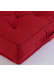 Floor Cushion Red 45X45X10cm