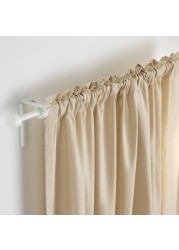 Curtain Rod Expression Of The Curtain Rod By Changing To Different Finials 70-120cm