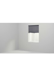 Block-Out Pleated Blind Dark Grey 100X190cm