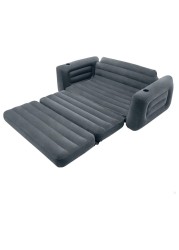 Yeasha,Inflatable Pull Out Sofa Chair Sleeper That Works As A Air Bed Mattress Twin.