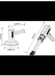 Radiotronics Wireless UV Mite Vacuum Cleaner 7500Pa Suction Dust Mite with UV LAMP Can Eliminate 99.99% of Bacteria And Dust Mites For Mattresses,Pillows,Sofas,Green (White)